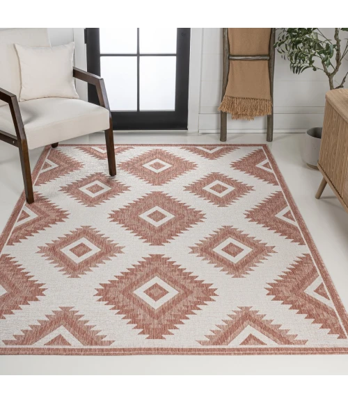 Jonathan Y TUSCAN SUN COLLECTION Pink TSN202B 4ft. X 6ft. Rect. Rug