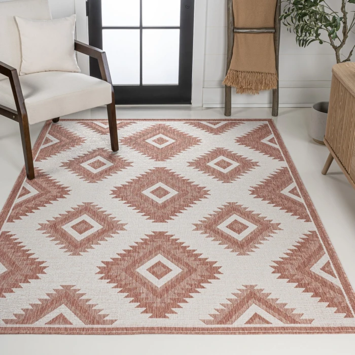 Jonathan Y TUSCAN SUN COLLECTION Pink TSN202B 2ft.-11in. X 4ft.-11in. Rect. Rug