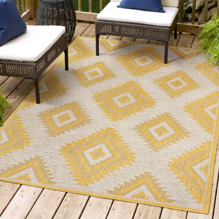 Jonathan Y TUSCAN SUN COLLECTION Green TSN202D 7ft.-10in. X 10ft. Rect. Rug