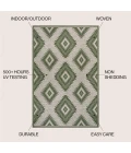 Jonathan Y TUSCAN SUN COLLECTION Green TSN202D 4ft. X 6ft. Rect. Rug