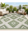 Jonathan Y TUSCAN SUN COLLECTION Green TSN202D 4ft. X 6ft. Rect. Rug