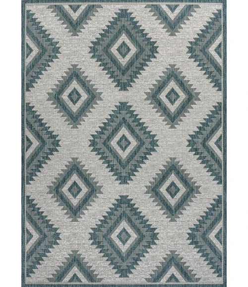 Jonathan Y TUSCAN SUN COLLECTION Blue TSN202E 2ft.-11in. X 4ft.-11in. Rect. Rug