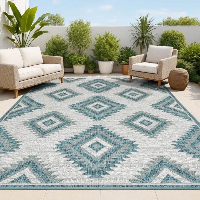 Jonathan Y TUSCAN SUN COLLECTION Pink TSN203A 7ft.-10in. X 10ft. Rect. Rug