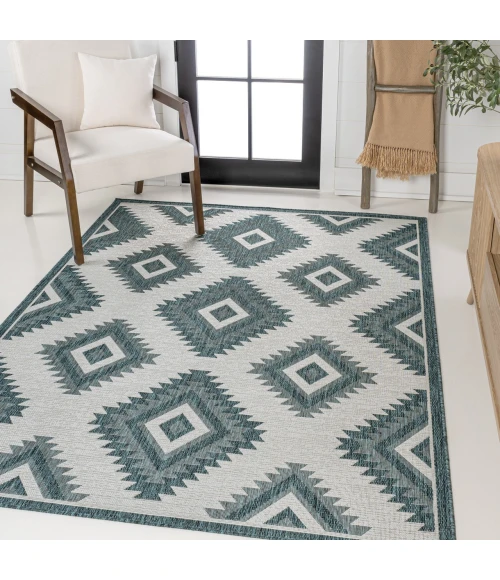 Jonathan Y TUSCAN SUN COLLECTION Blue TSN202E 2ft.-11in. X 4ft.-11in. Rect. Rug