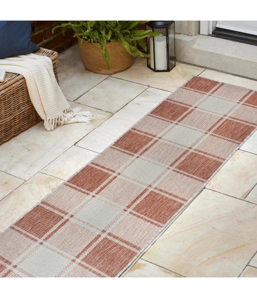 Jonathan Y TUSCAN SUN COLLECTION Blue TSN203B 2ft. X 7ft.-10in. Rect. Rug