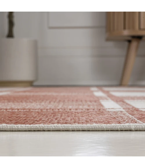 Jonathan Y TUSCAN SUN COLLECTION Pink TSN203A 4ft. X 6ft. Rect. Rug