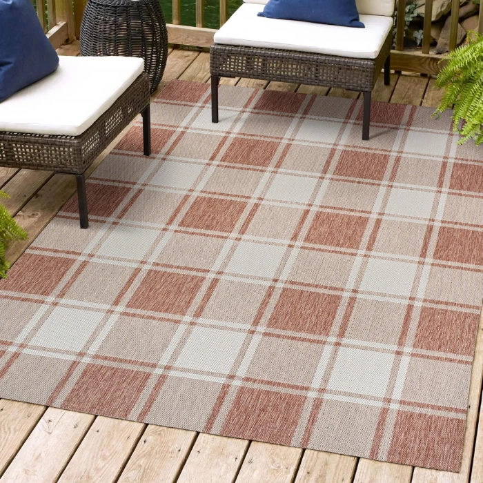Jonathan Y TUSCAN SUN COLLECTION Blue TSN203B 7ft.-10in. X 10ft. Rect. Rug