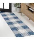 Jonathan Y TUSCAN SUN COLLECTION Blue TSN203E 2ft. X 7ft.-10in. Rect. Rug
