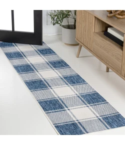 Jonathan Y TUSCAN SUN COLLECTION Blue TSN203E 2ft. X 7ft.-10in. Rect. Rug