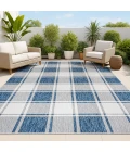 Jonathan Y TUSCAN SUN COLLECTION Blue TSN203B 4ft. X 6ft. Rect. Rug