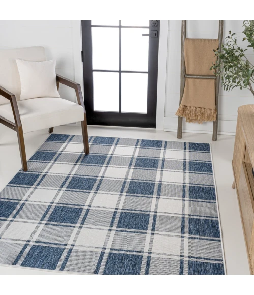 Jonathan Y TUSCAN SUN COLLECTION Blue TSN203B 4ft. X 6ft. Rect. Rug