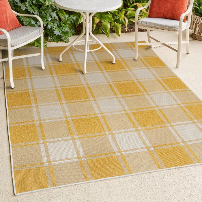 Jonathan Y TUSCAN SUN COLLECTION Yellow TSN203C 2ft.-11in. X 4ft.-11in. Rect. Rug