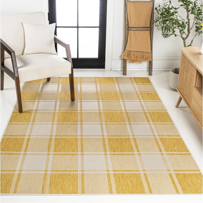 Jonathan Y TUSCAN SUN COLLECTION Yellow TSN203C 2ft.-11in. X 4ft.-11in. Rect. Rug