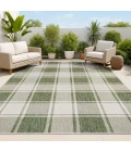 Jonathan Y TUSCAN SUN COLLECTION Green TSN203D 4ft. X 6ft. Rect. Rug