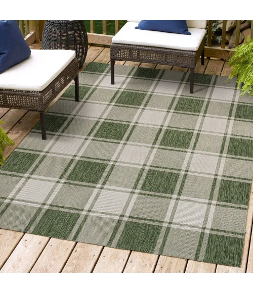 Jonathan Y TUSCAN SUN COLLECTION Green TSN203D 4ft. X 6ft. Rect. Rug