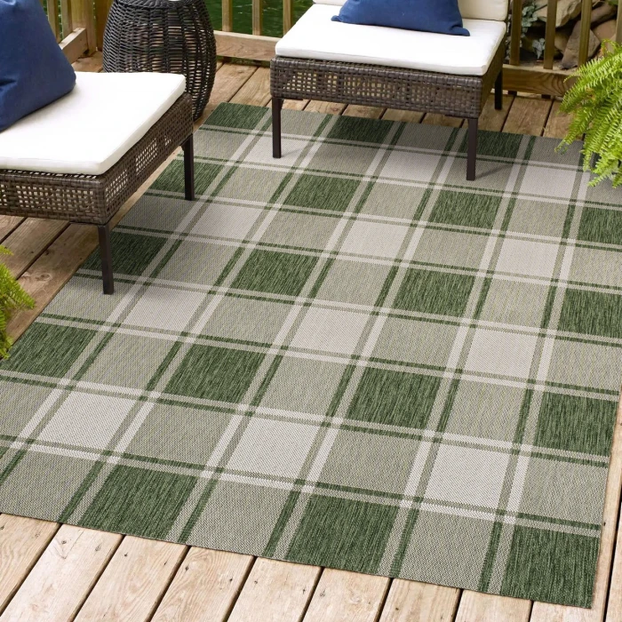 Jonathan Y TUSCAN SUN COLLECTION Green TSN203D 2ft.-11in. X 4ft.-11in. Rect. Rug
