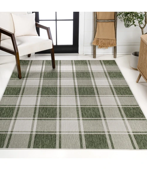 Jonathan Y TUSCAN SUN COLLECTION Green TSN203D 4ft. X 6ft. Rect. Rug
