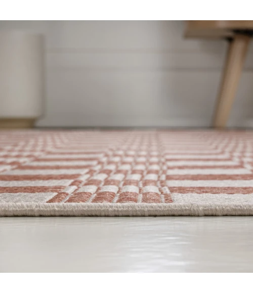 Jonathan Y TUSCAN SUN COLLECTION Red TSN204A 4ft. X 6ft. Rect. Rug