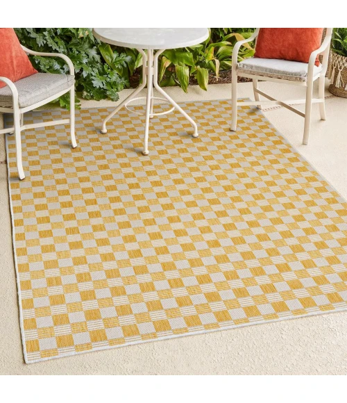 Jonathan Y TUSCAN SUN COLLECTION Yellow TSN204C 4ft. X 6ft. Rect. Rug