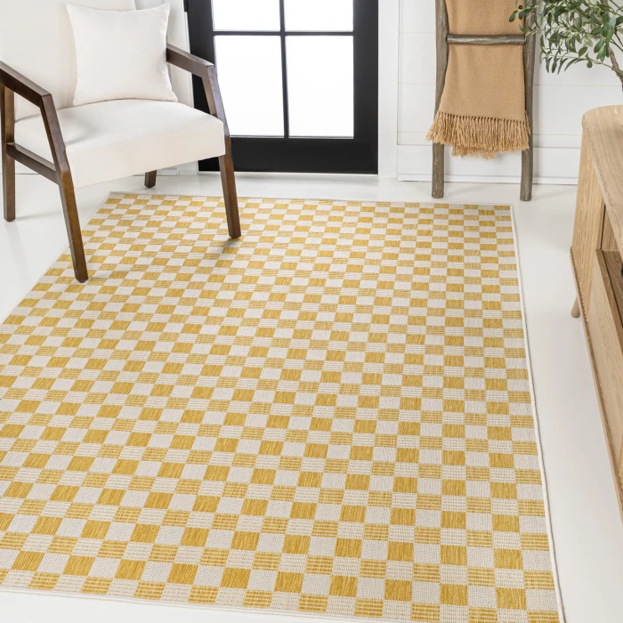 Jonathan Y TUSCAN SUN COLLECTION Yellow TSN204C 4ft. X 6ft. Rect. Rug