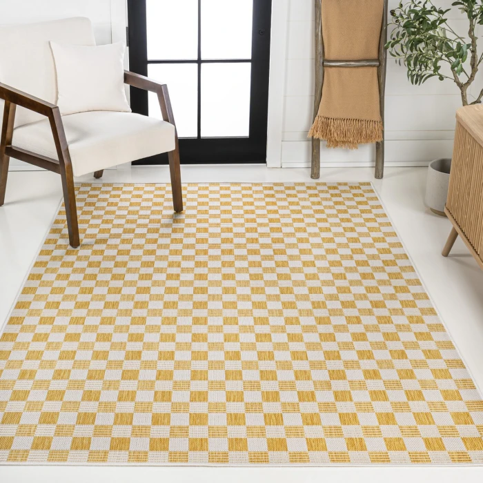 Jonathan Y TUSCAN SUN COLLECTION Yellow TSN204C 4ft. X 6ft. Rect. Rug