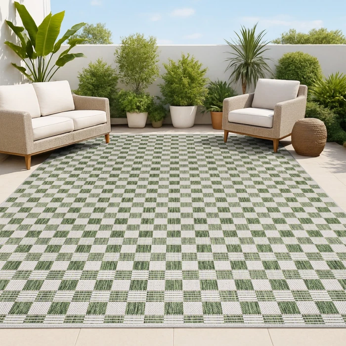 Jonathan Y TUSCAN SUN COLLECTION Green TSN204D 2ft.-11in. X 4ft.-11in. Rect. Rug