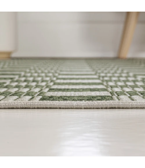 Jonathan Y TUSCAN SUN COLLECTION Green TSN205D 7ft.-10in. X 10ft. Rect. Rug