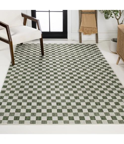 Jonathan Y TUSCAN SUN COLLECTION Green TSN205D 7ft.-10in. X 10ft. Rect. Rug