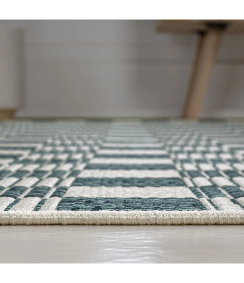 Jonathan Y TUSCAN SUN COLLECTION Blue TSN204E 4ft. X 6ft. Rect. Rug