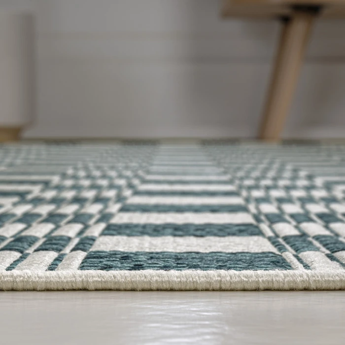 Jonathan Y TUSCAN SUN COLLECTION Blue TSN204E 2ft.-11in. X 4ft.-11in. Rect. Rug