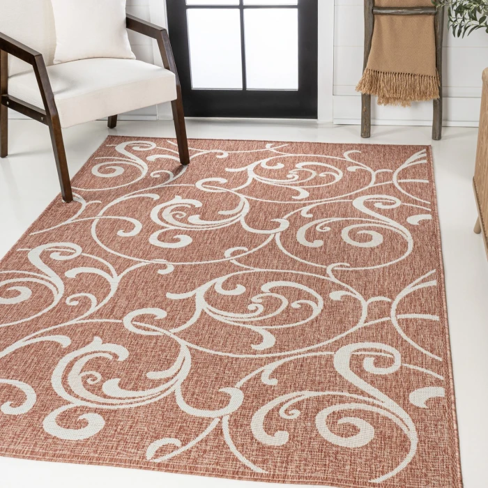 Jonathan Y TUSCAN SUN COLLECTION Pink TSN205A 5ft.3in. X 7ft.7in. Rect. Rug