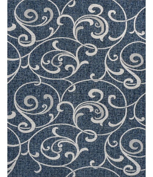 Jonathan Y TUSCAN SUN COLLECTION Blue TSN205B 2ft.-11in. X 4ft.-11in. Rect. Rug