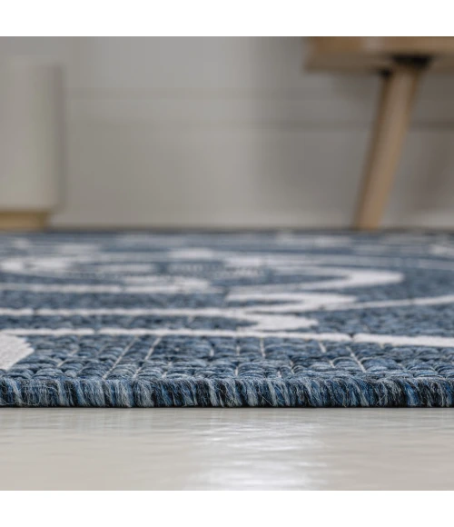 Jonathan Y TUSCAN SUN COLLECTION Blue TSN205B 2ft.-11in. X 4ft.-11in. Rect. Rug