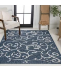Jonathan Y TUSCAN SUN COLLECTION Blue TSN205B 2ft.-11in. X 4ft.-11in. Rect. Rug
