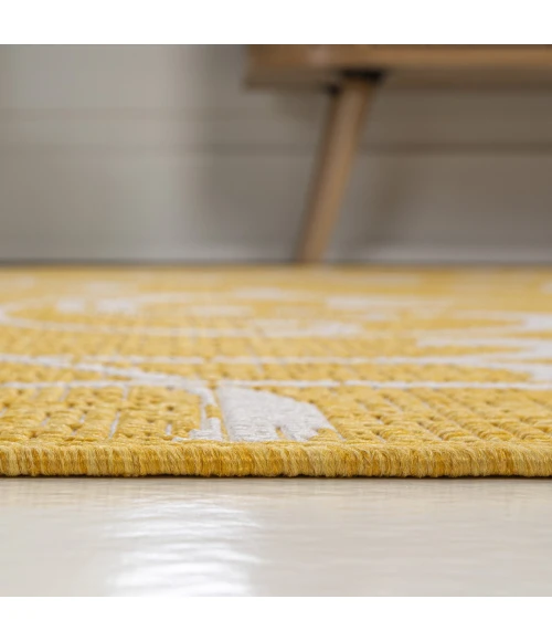 Jonathan Y TUSCAN SUN COLLECTION Yellow TSN205C 2ft.-11in. X 4ft.-11in. Rect. Rug