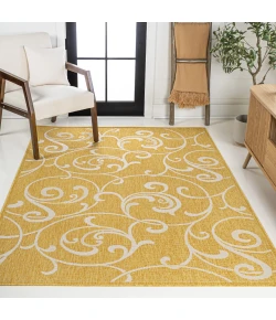 Jonathan Y TUSCAN SUN COLLECTION Yellow TSN205C 2ft.-11in. X 4ft.-11in. Rect. Rug