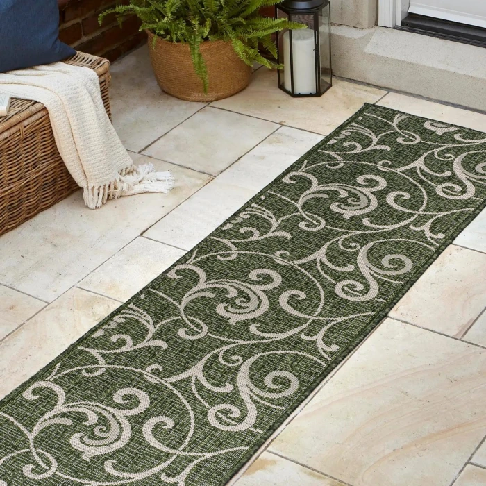 Jonathan Y TUSCAN SUN COLLECTION Blue TSN205E 2ft. X 7ft.-10in. Rect. Rug