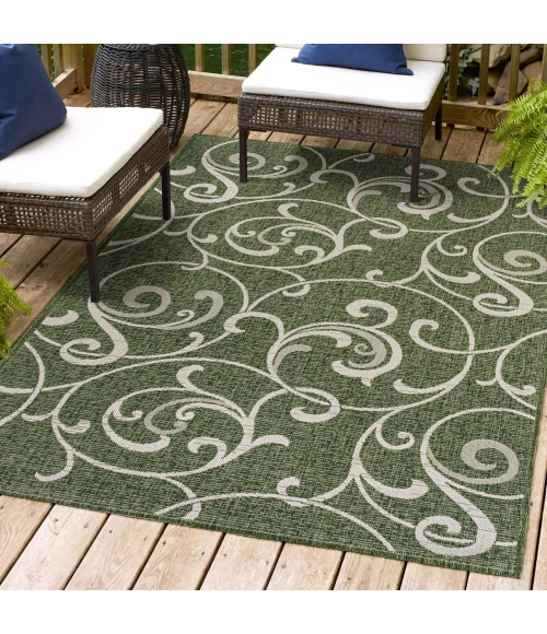 Jonathan Y TUSCAN SUN COLLECTION Blue TSN207C 7ft.-10in. X 10ft. Rect. Rug