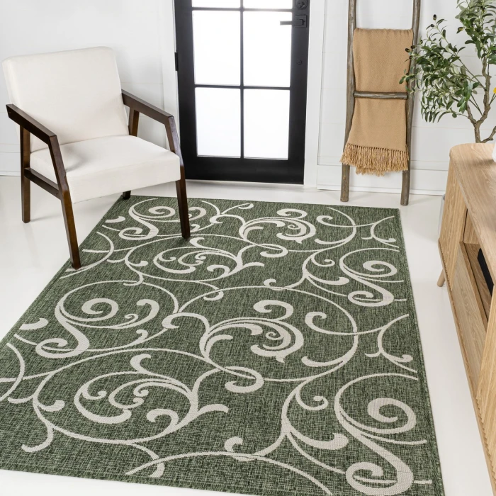 Jonathan Y TUSCAN SUN COLLECTION Blue TSN207C 7ft.-10in. X 10ft. Rect. Rug