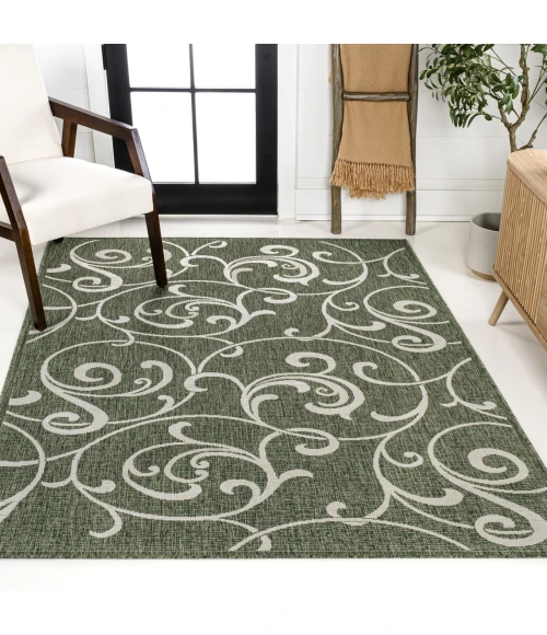Jonathan Y TUSCAN SUN COLLECTION Blue TSN207C 7ft.-10in. X 10ft. Rect. Rug