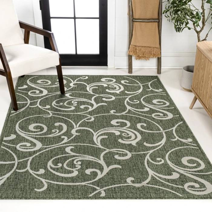 Jonathan Y TUSCAN SUN COLLECTION Blue TSN207C 7ft.-10in. X 10ft. Rect. Rug