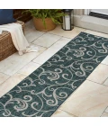 Jonathan Y TUSCAN SUN COLLECTION Blue TSN206A 2ft. X 7ft.-10in. Rect. Rug