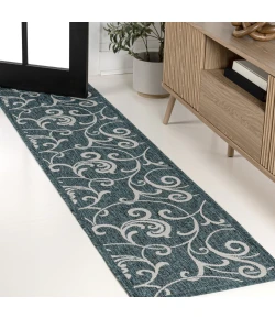 Jonathan Y TUSCAN SUN COLLECTION Blue TSN206A 2ft. X 7ft.-10in. Rect. Rug