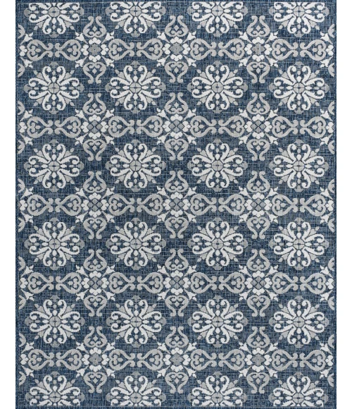Jonathan Y TUSCAN SUN COLLECTION Blue TSN206A 4ft. X 6ft. Rect. Rug