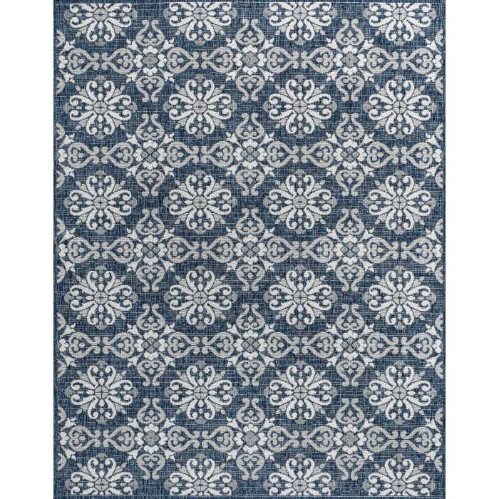 Jonathan Y TUSCAN SUN COLLECTION Blue TSN206A 2ft.-11in. X 4ft.-11in. Rect. Rug