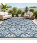 Jonathan Y TUSCAN SUN COLLECTION Blue TSN206A 4ft. X 6ft. Rect. Rug