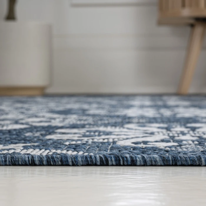 Jonathan Y TUSCAN SUN COLLECTION Blue TSN206A 2ft.-11in. X 4ft.-11in. Rect. Rug