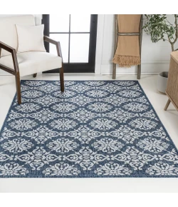 Jonathan Y TUSCAN SUN COLLECTION Blue TSN206A 2ft.-11in. X 4ft.-11in. Rect. Rug