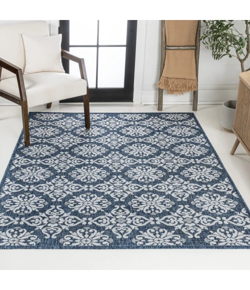 Jonathan Y TUSCAN SUN COLLECTION Blue TSN206A 4ft. X 6ft. Rect. Rug