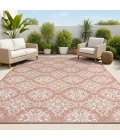 Jonathan Y TUSCAN SUN COLLECTION Pink TSN206B 4ft. X 6ft. Rect. Rug